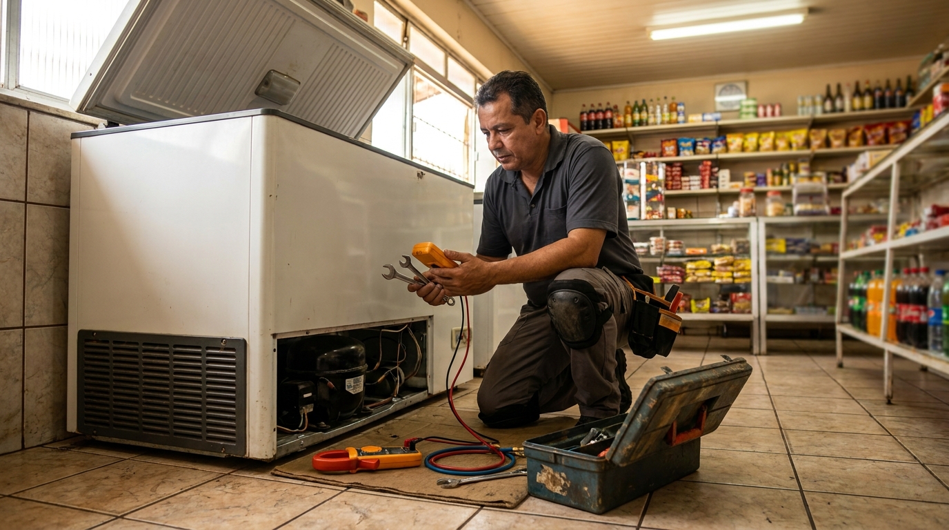 Manutenção de freezer em Santo André‑SP