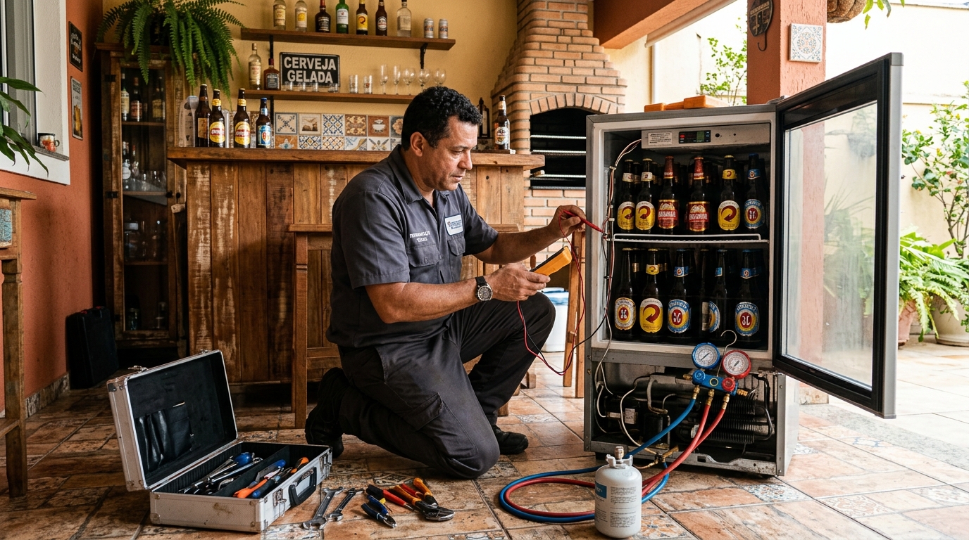 Recarga de gás em cervejeira em Canoas‑RS